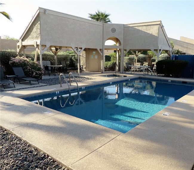 Community Pool with Hot Tub