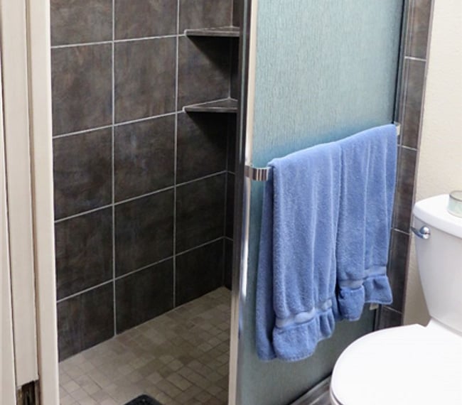 Master Bathroom with walk-in shower
