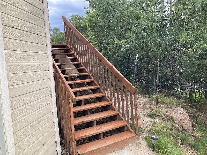 Yes, there are stairs involved.
