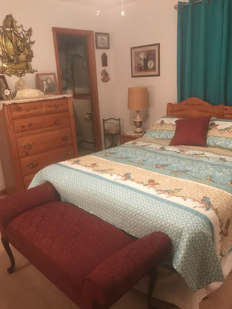 #1-Bedroom w/Queen Bed, Adjoining Full Bathroom with Shower.
