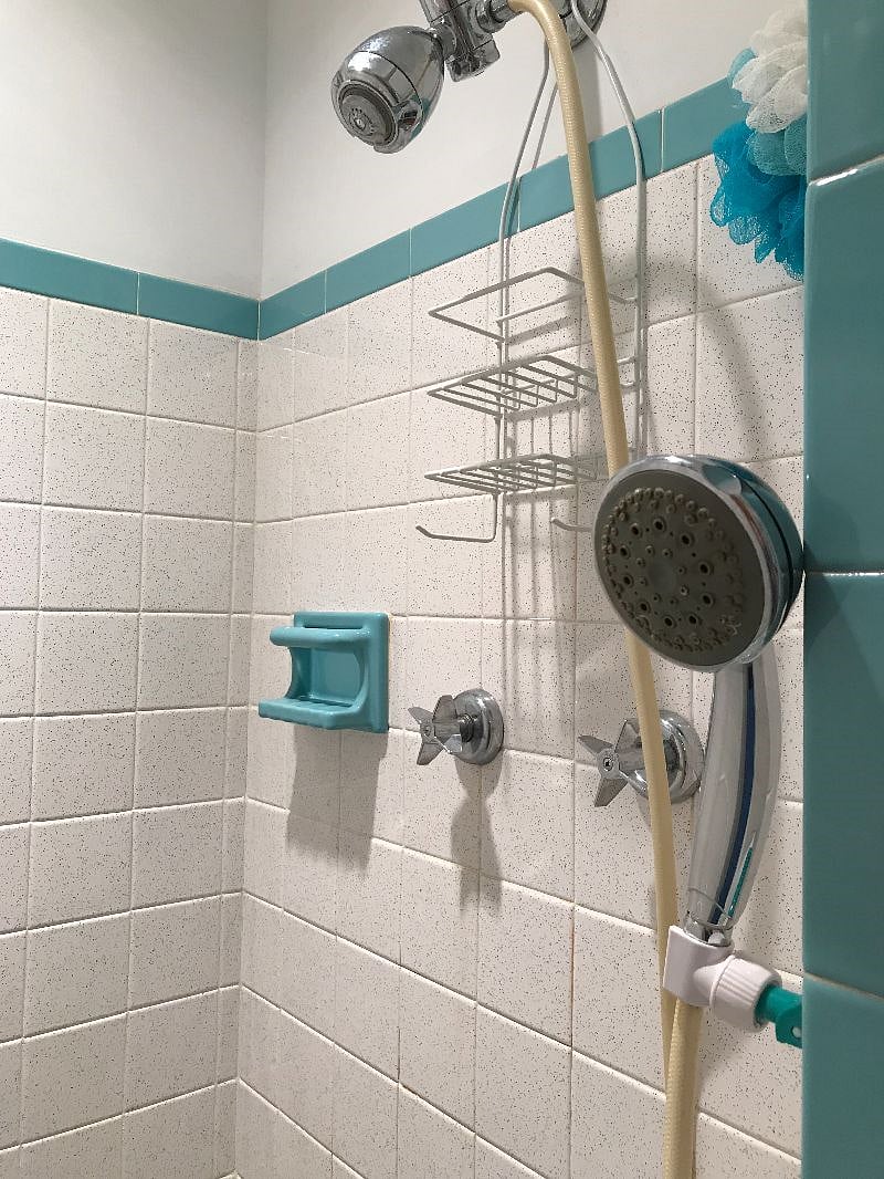Large Shower adjoining Master Bedroom