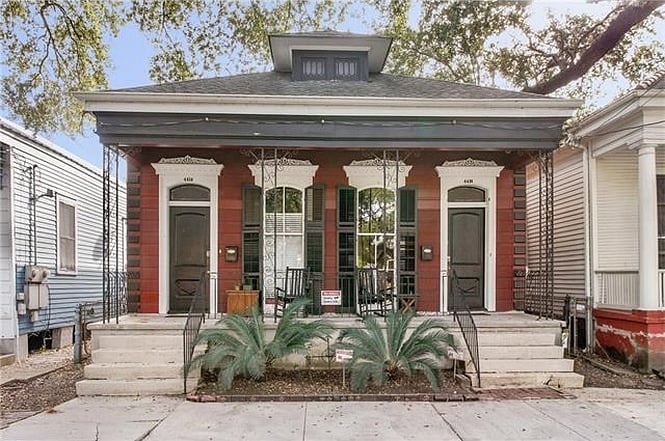 YOU WILL ENJOY YOUR MORNING COFFEE ON THIS FRONT PORCH AS THE CITY WAKES UP AND THE STREET CAR GOES BY