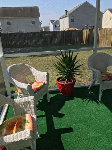 screened in patio