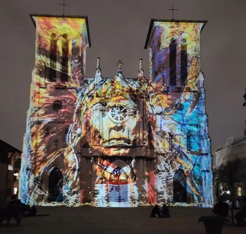 Cathedral Light Show