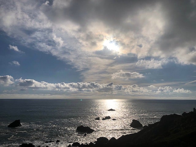 Jenner Headlands view from hiking trail