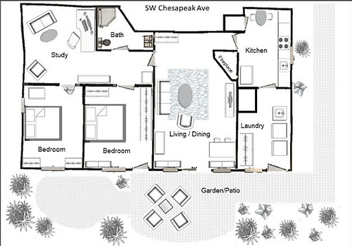 Apartment layout