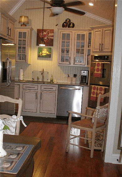 fully furnished kitchen with w/d