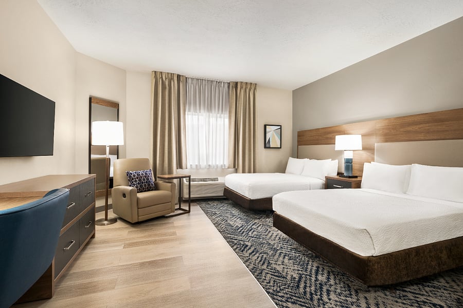 2 bed suite