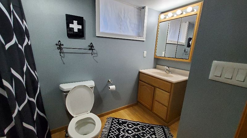 This is the private bath of the suite.