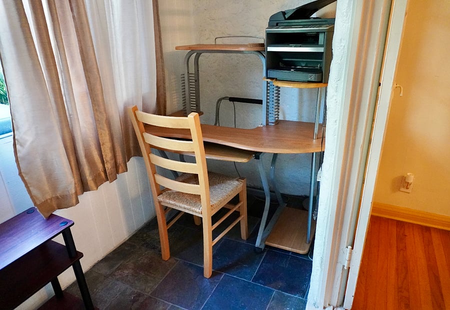Work Station right next to Dining Room