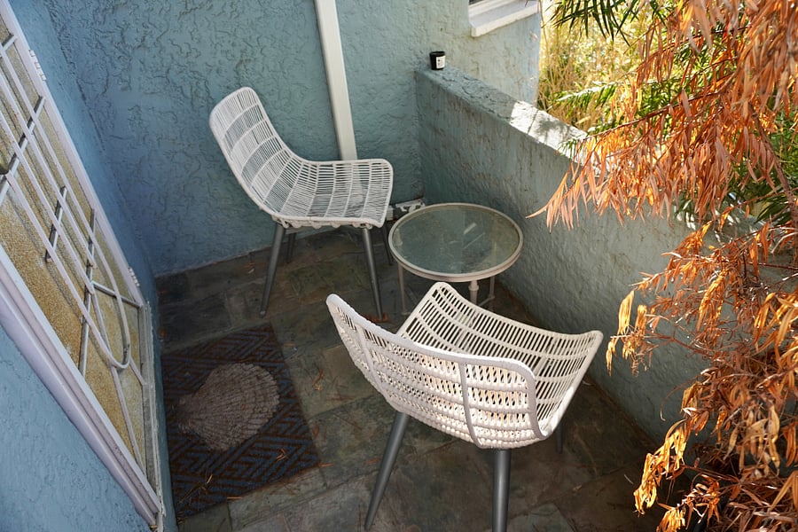 Private Seating Area, Outside of the 1st Bedroom