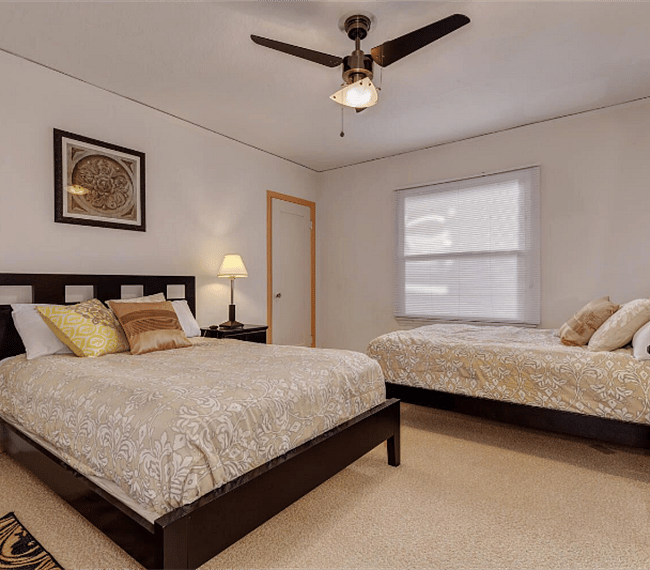 2nd Bedroom, currently does not have the additional bed, but can be added.