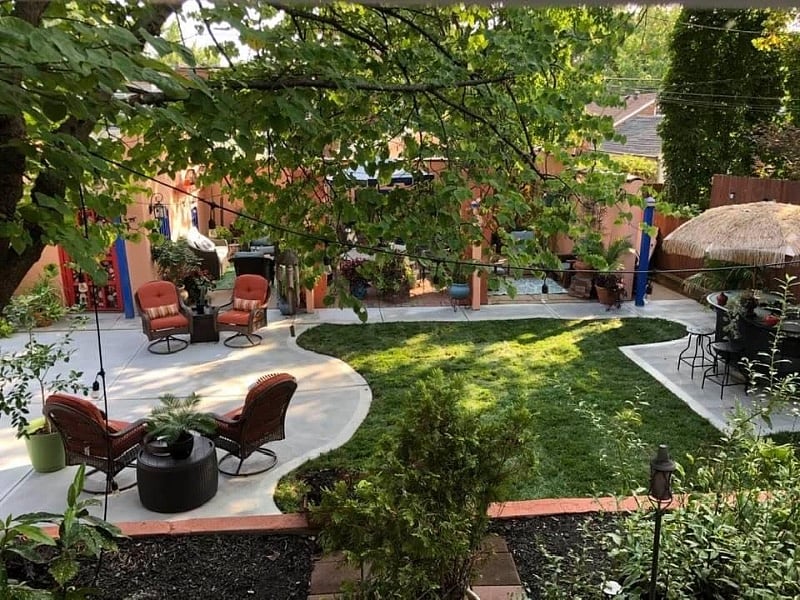 Outdoor relaxing space!