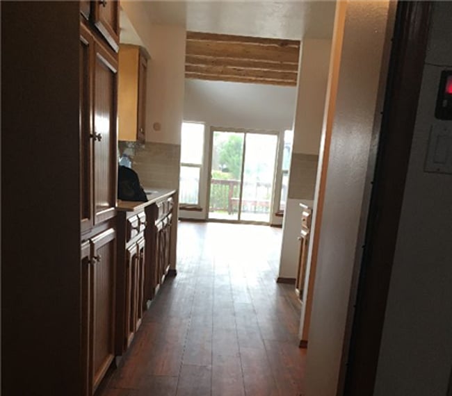 Entry into kitchen from garage