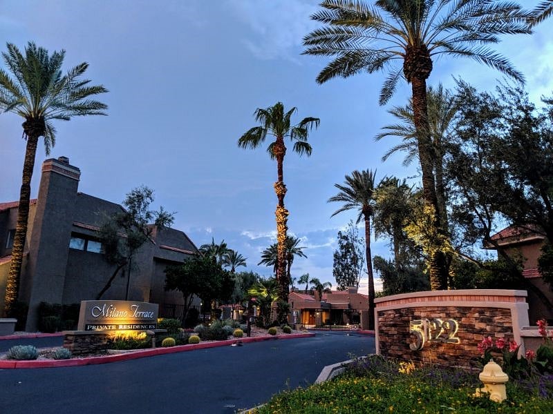 Main gated entrance