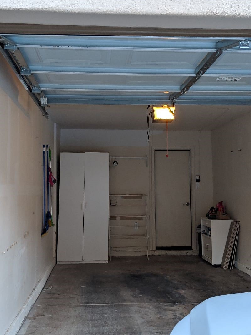 single car garage with access directly to unit