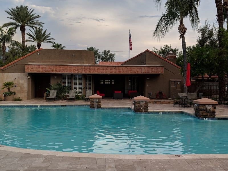 North pool, closest to the unit