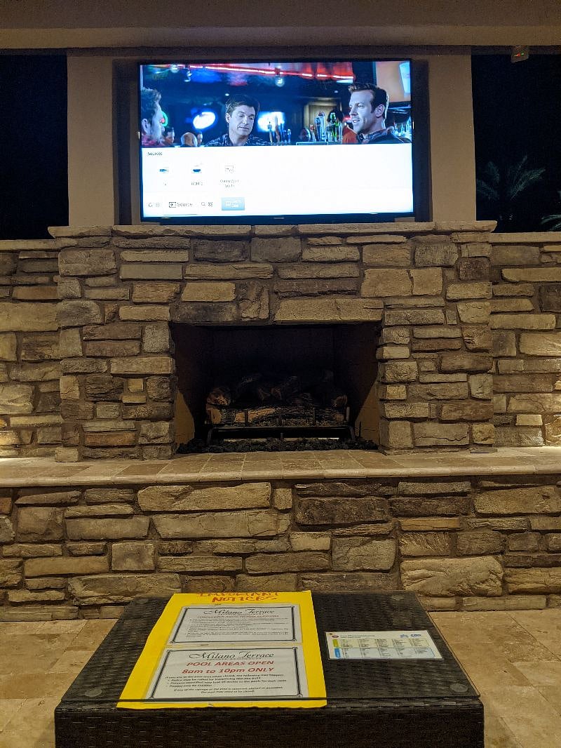 gazebo fireplace