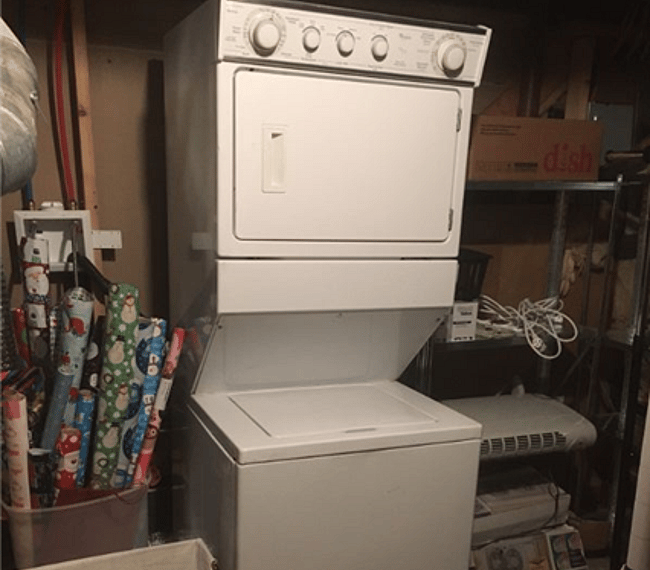 private washer & dryer in unit