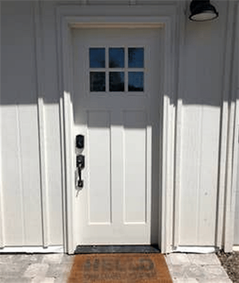 your own private entrance