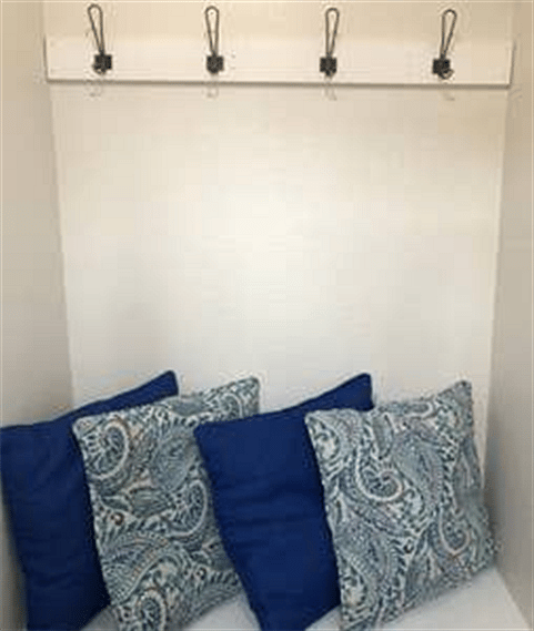 extra storage space in the entry