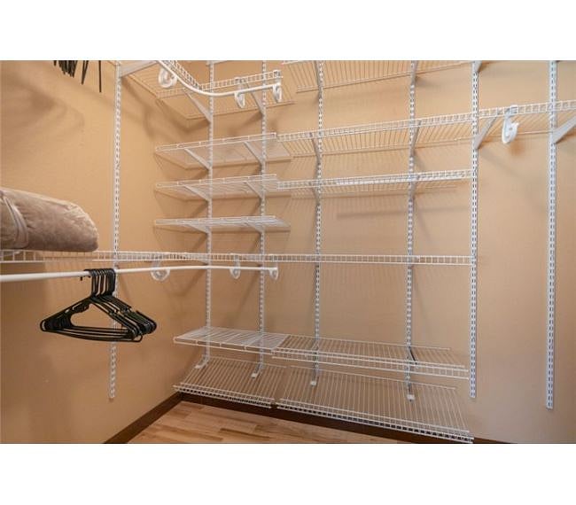 Lots of closet space