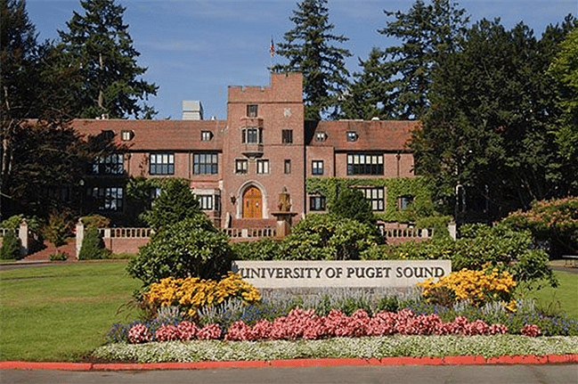 Prestigious University across the way