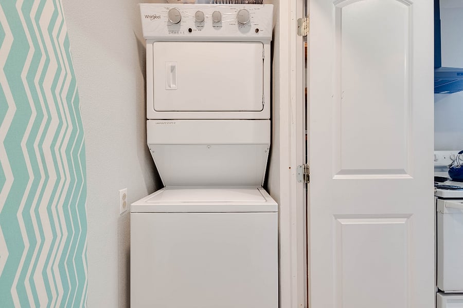 Full size washer and dryer