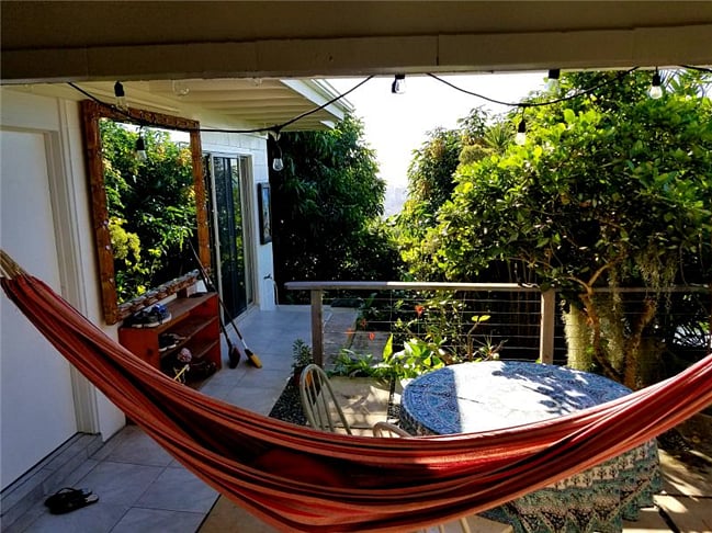 outside area with a view!