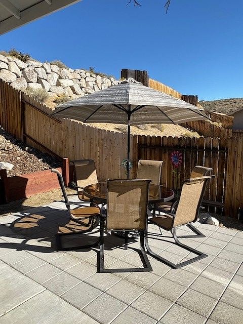 Patio table