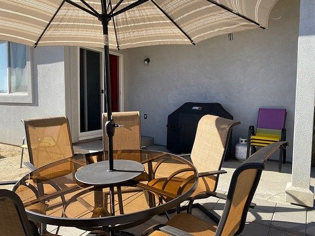 Weber BBQ and Patio Table Set