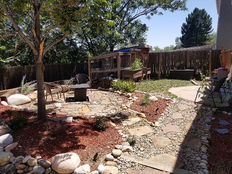 Path to private Entrance