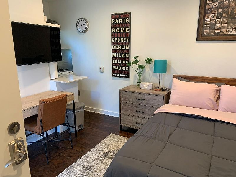Studio Apartment with Work Space