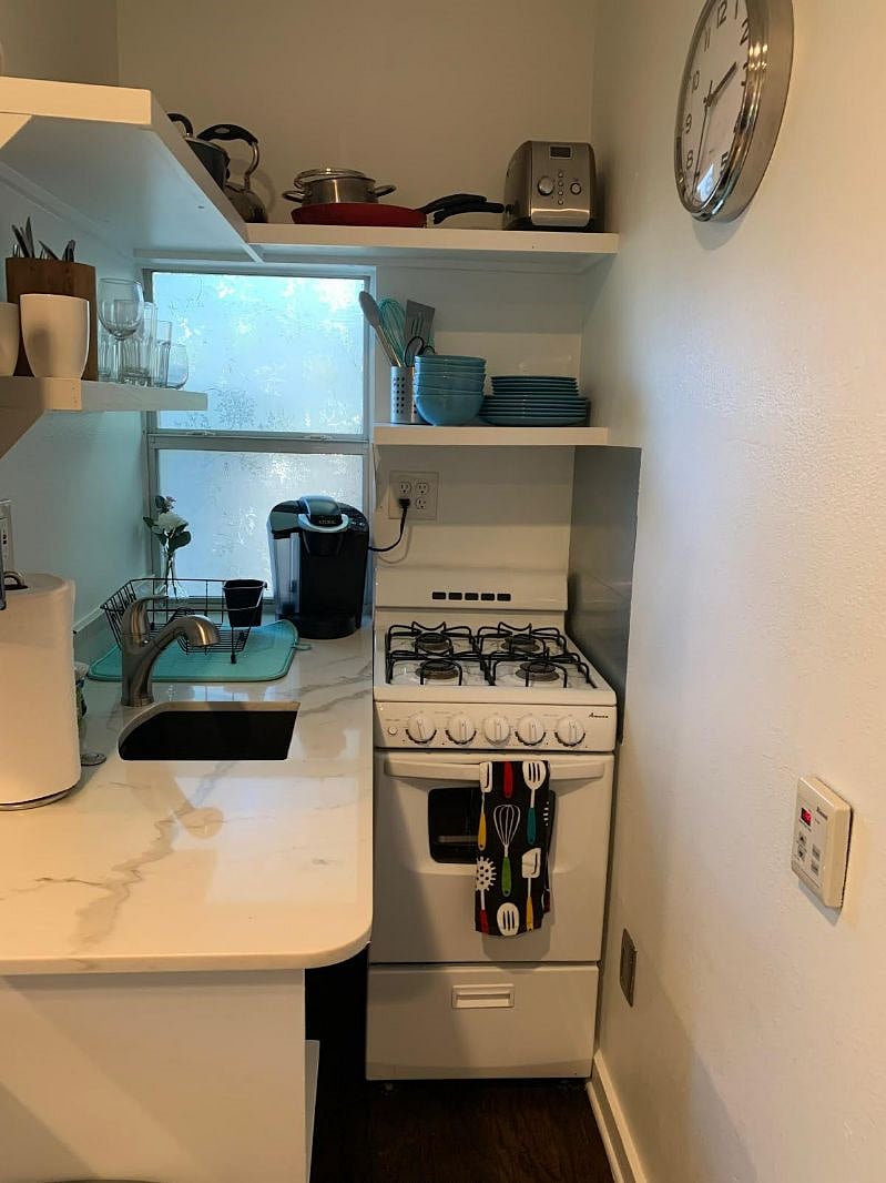 Kitchen with Gas Range