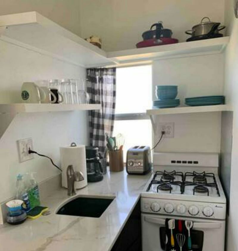 Kitchen with Gas Range