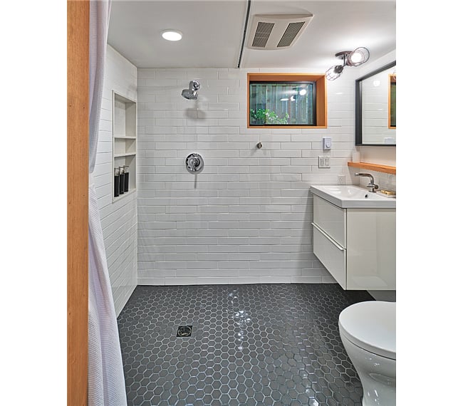 Bathroom with Walk-in Shower