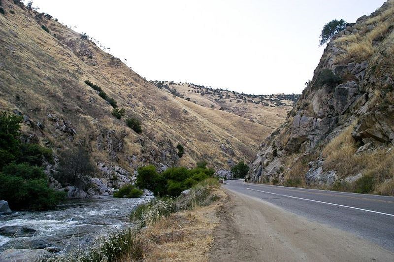 Drive the Kern river canyon