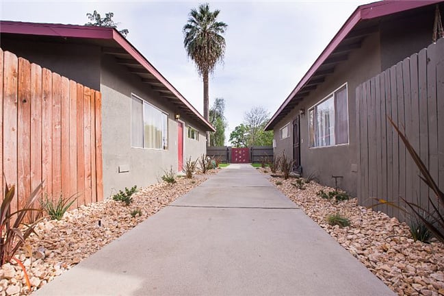 Front Gated area walkway.