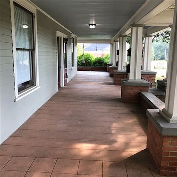 Wrap around porch