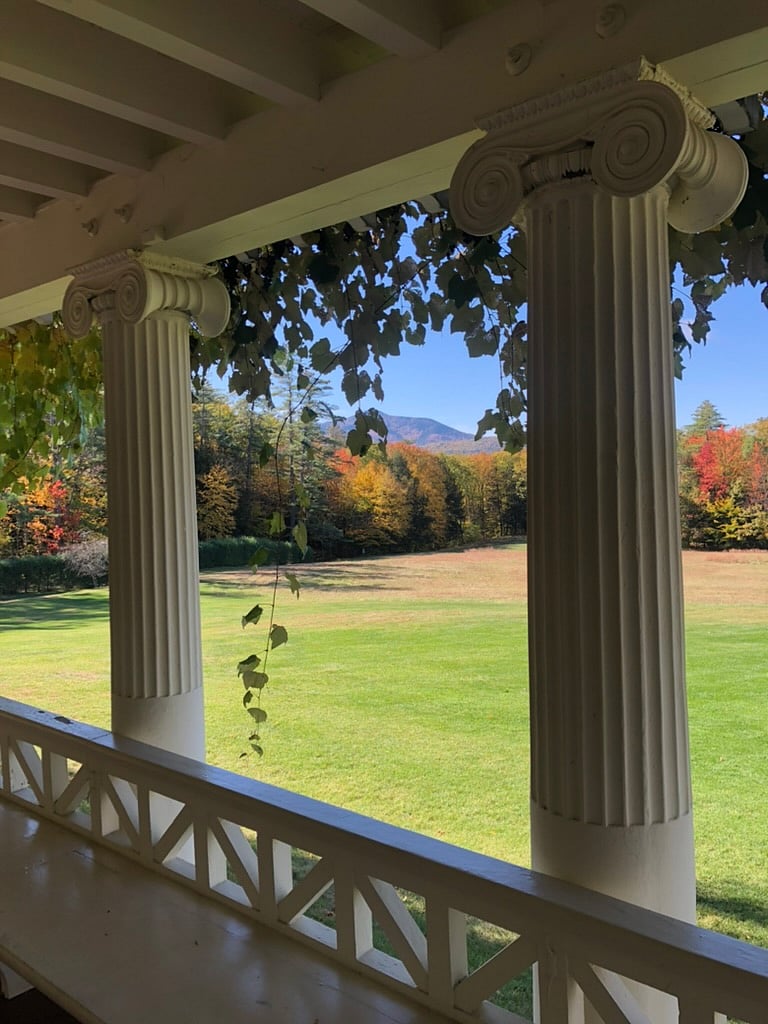 The Saint Gaudens National Historic Site is across 12A from our property. The site includes two of noted 19th C American sculptor Augustus Saint Gaudens' studios, house, and splendid gardens (another hallmark of the Cornish Art Colony). The original castings of his most famous, historic artworks are nestled on the grounds of the Historic Site. On Sunday afternoons in the summer, SGNHS has free concerts included with the usual price of admission.