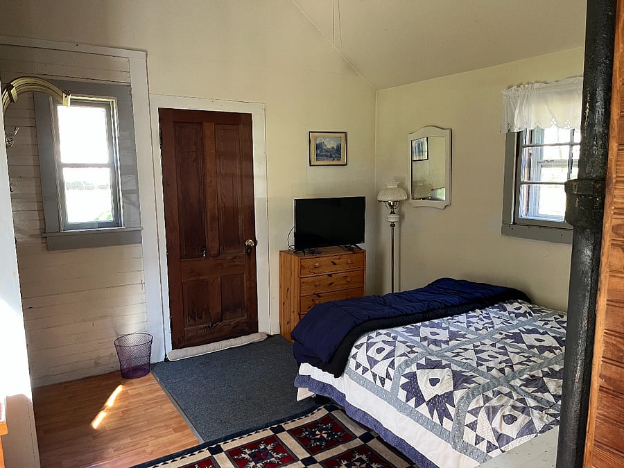 The cottage has hi-speed internet throughout and there is a Roku system on the television, so you can upload your own subscription apps for use there. The bed is queen-size, and has the added cushion layer that is currently customary for comfort. A bed-wide pillow cushion and three pillows are provided as well as two sets of bed linens, blankets, and towels and washcloths. You may want to bring your own linens if you prefer those.