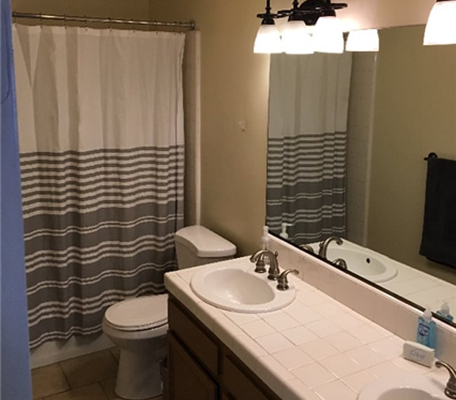 Dual Sink Bathroom