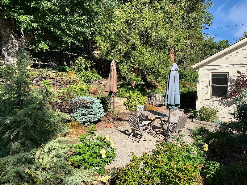 Shared backyard