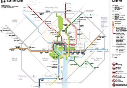 We are 15 minute drive (or bus ride) away from the Shady Grove Metro station which is at the end of the Red Line on Metro.  You can take this into DC or VA
