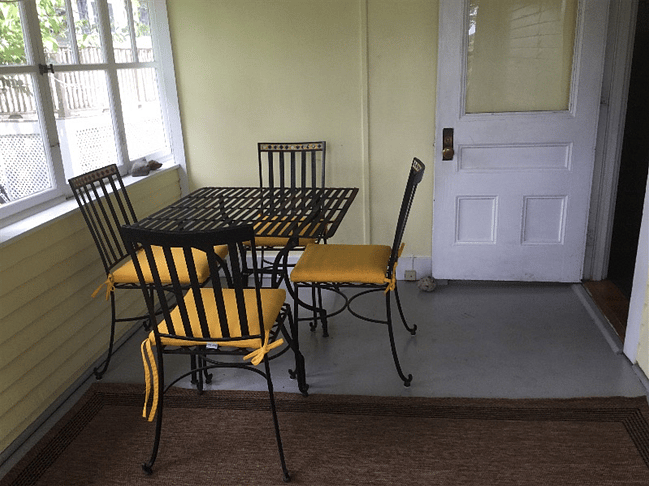 Enclosed porch