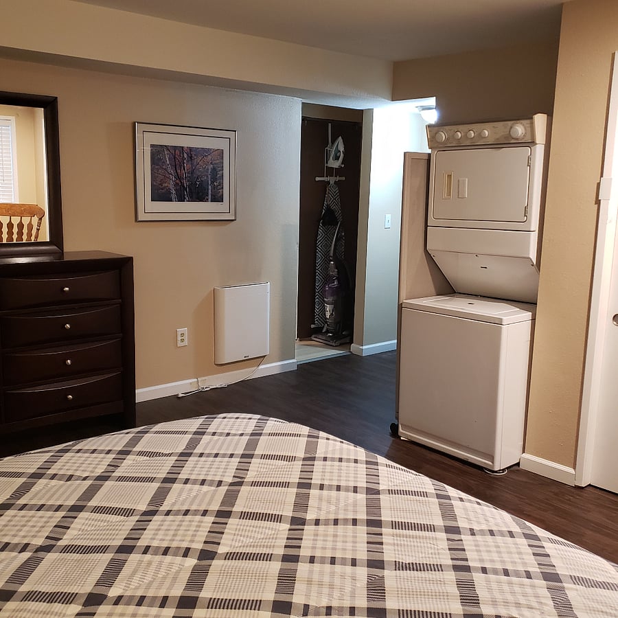 Spacious bedroom