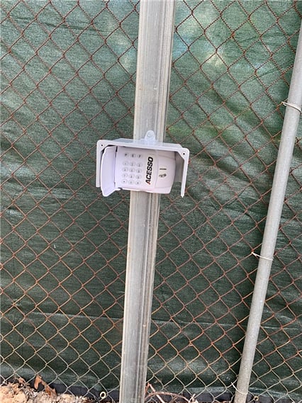 Electronic key pad