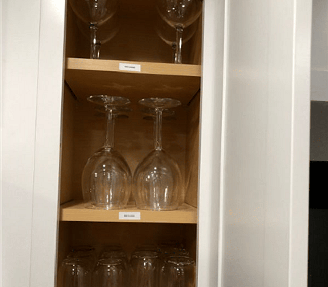 Fully stocked kitchen