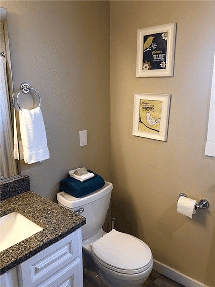 Remodeled bathroom