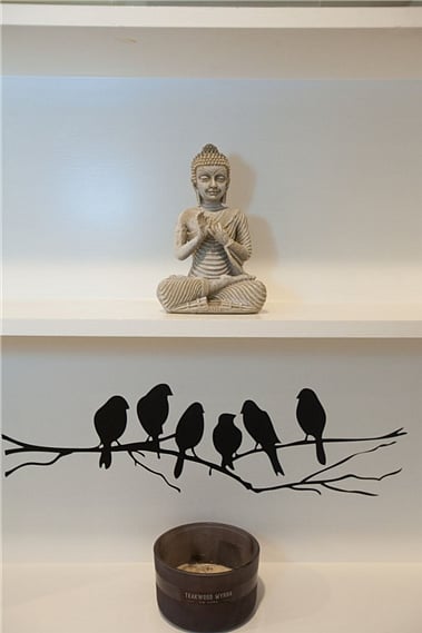 Quiet and peaceful setting.